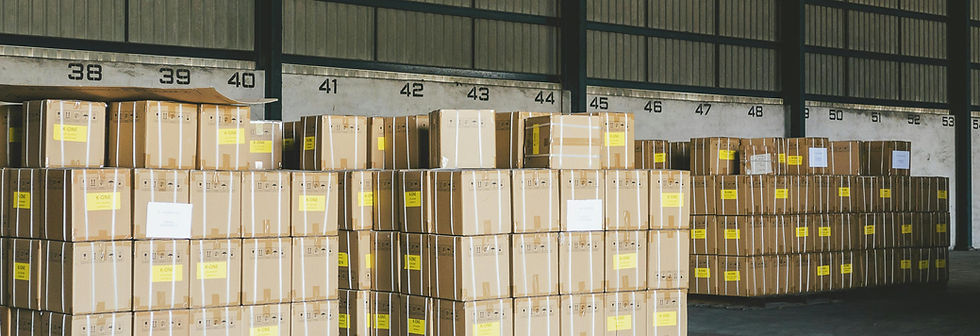 Boxes in Warehouse Storage