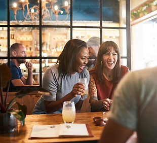 Laughing Friends