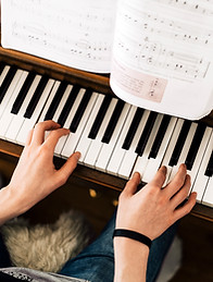 Piano Practice Session