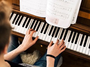Lección de piano