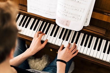 Piano Practice Session