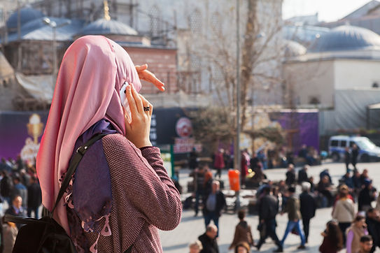 Shielding Eyes With Hand