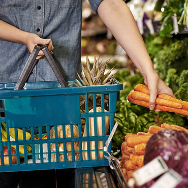 Compras de vegetais
