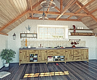 Rustic Kitchen