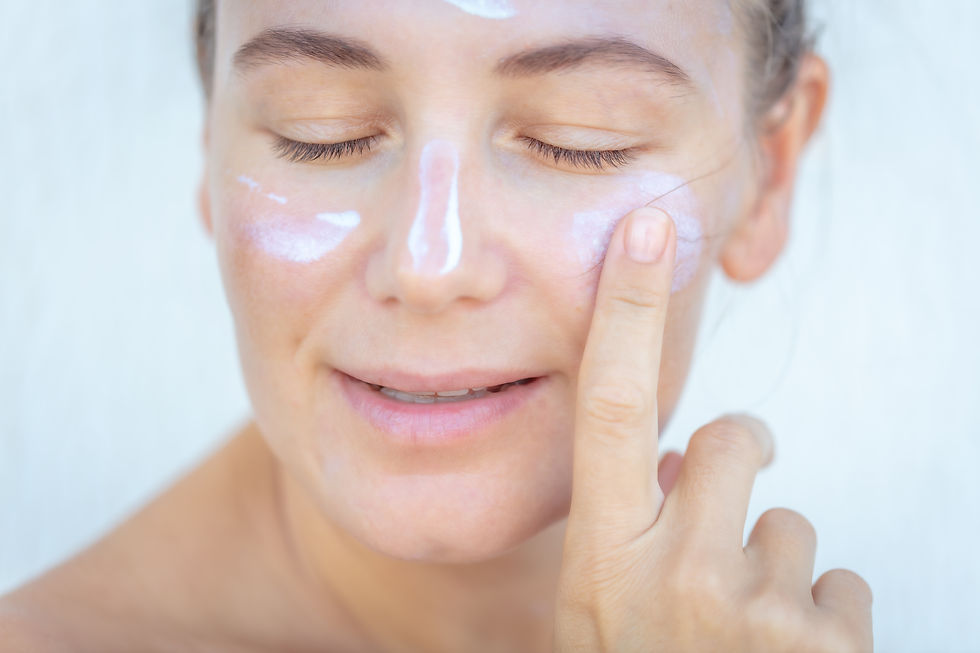 Aplicar crema facial