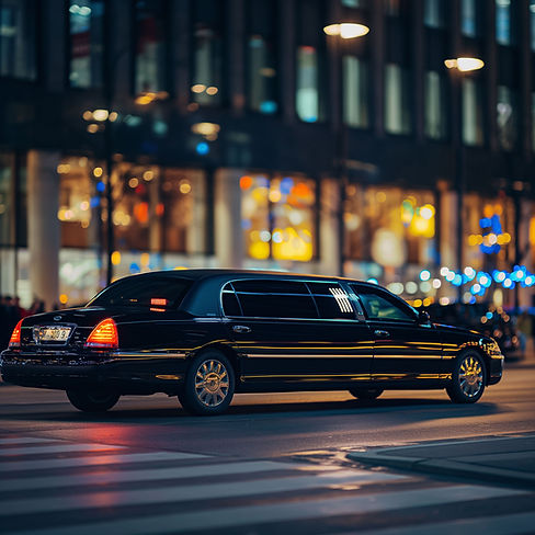 Black Limousine Night