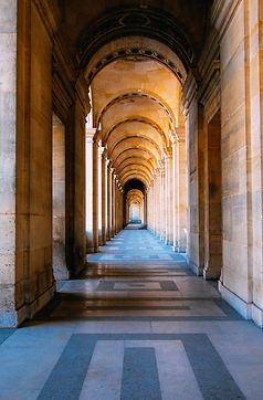 Elegant Arched Corridor