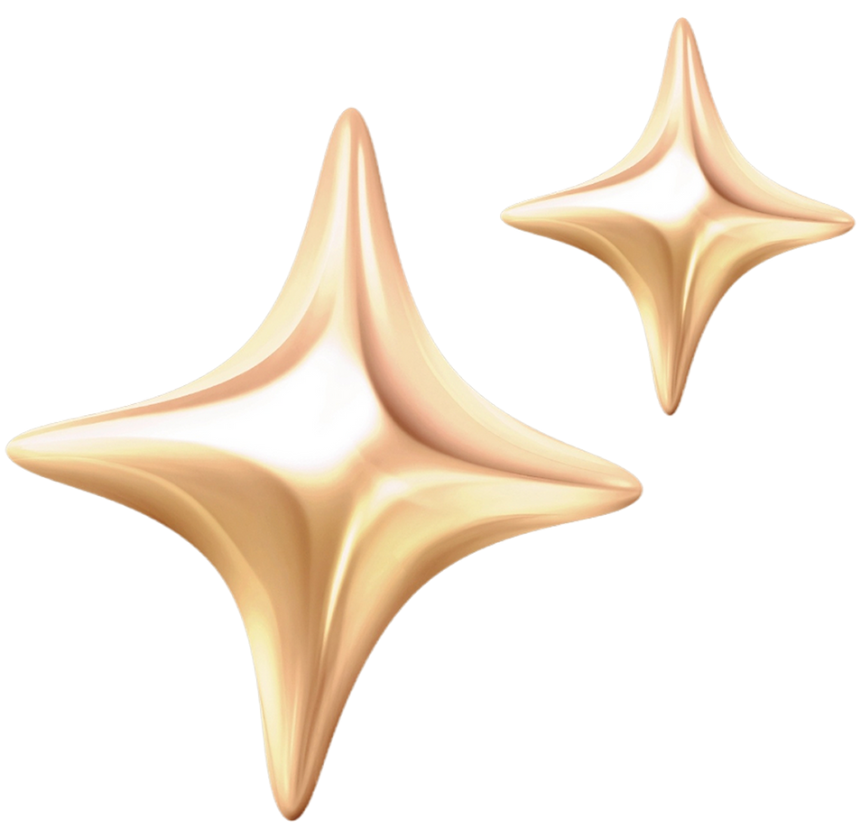 Golden Sparkle Icons