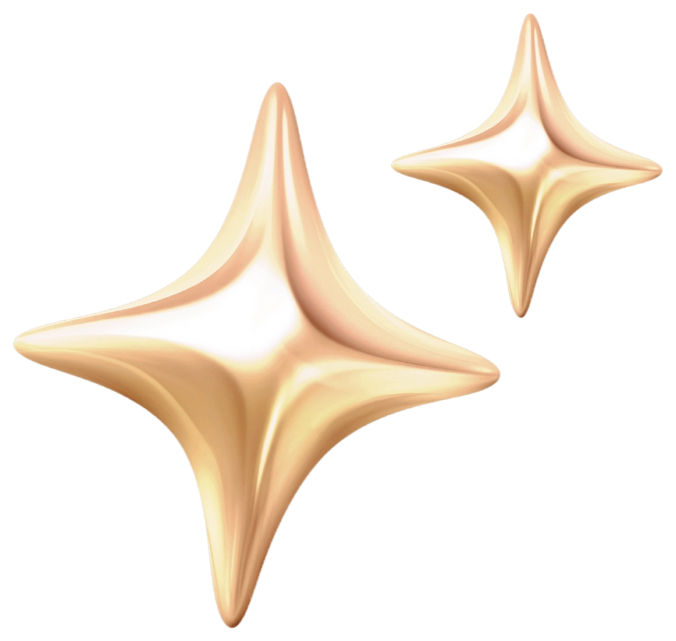 Golden Sparkle Icons
