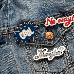 Denim Jacket with Badges