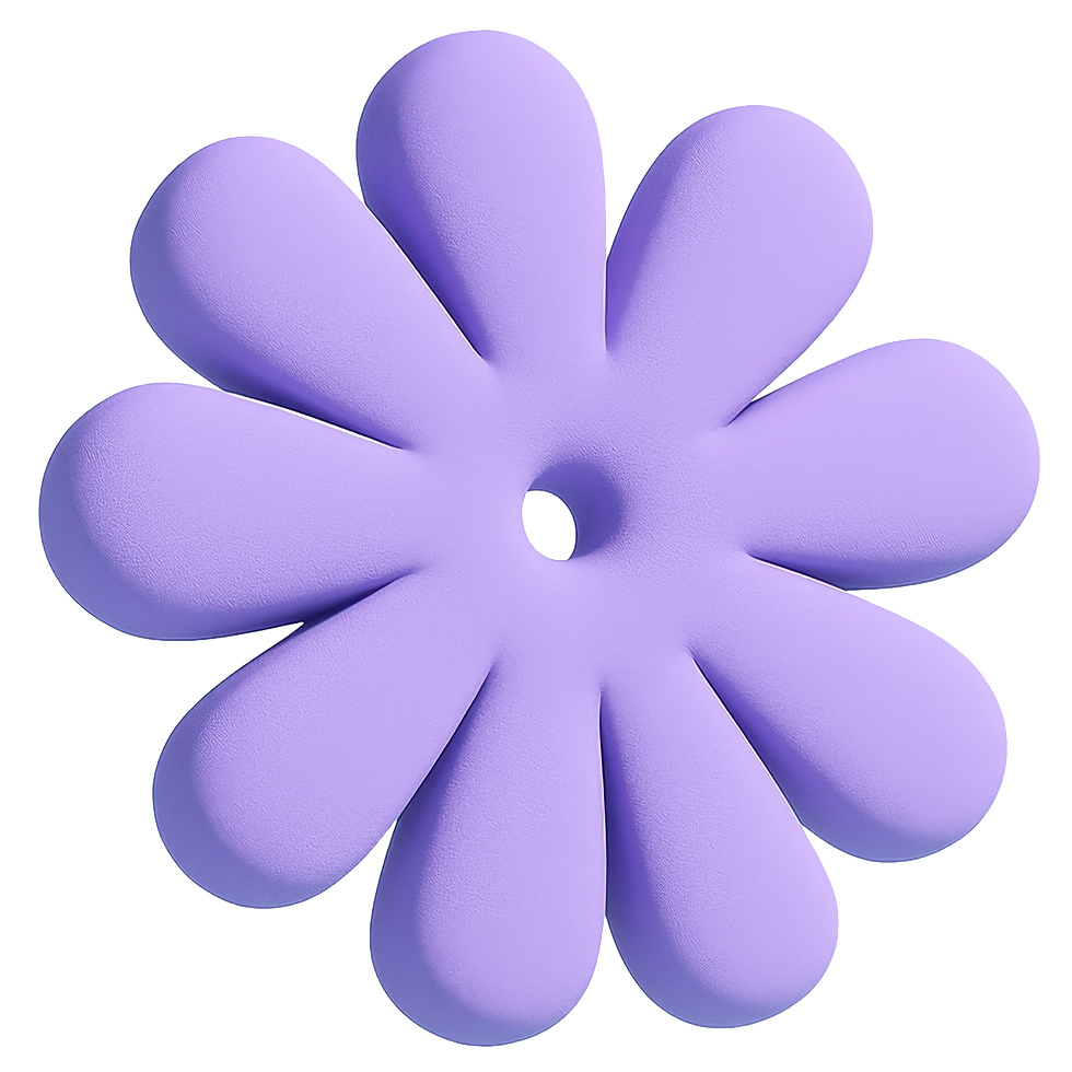 Purple Flower Design