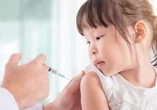 Kid Getting Vaccinated