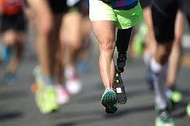 Marathon Runner Prosthetic