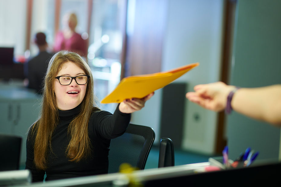 Office Interaction Scene