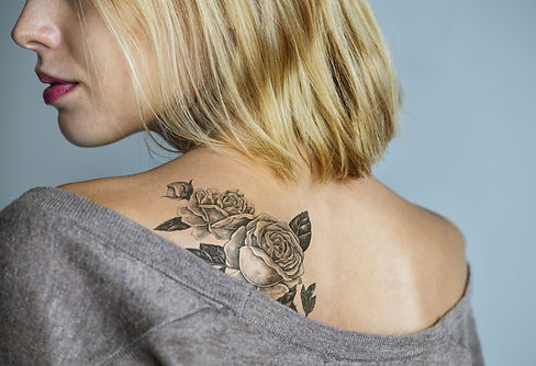 Woman with Tattoo