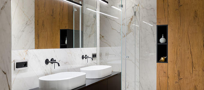 salle de bain luxueuse rénovée à Toulouse