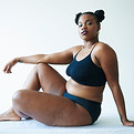 Confident Curvy Woman
