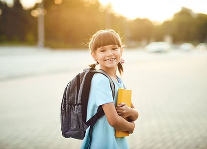 Smiling School Girl