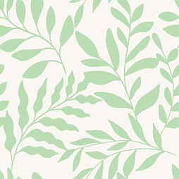 Green Leafy Pattern