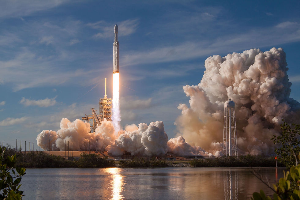 Rocket Launch Scene