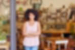 Propriétaire du café souriant