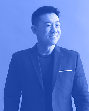 Blue Filter Portrait