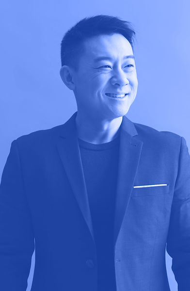 Blue Filter Portrait