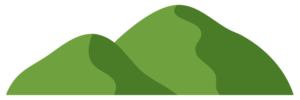 Minimalist Green Hills