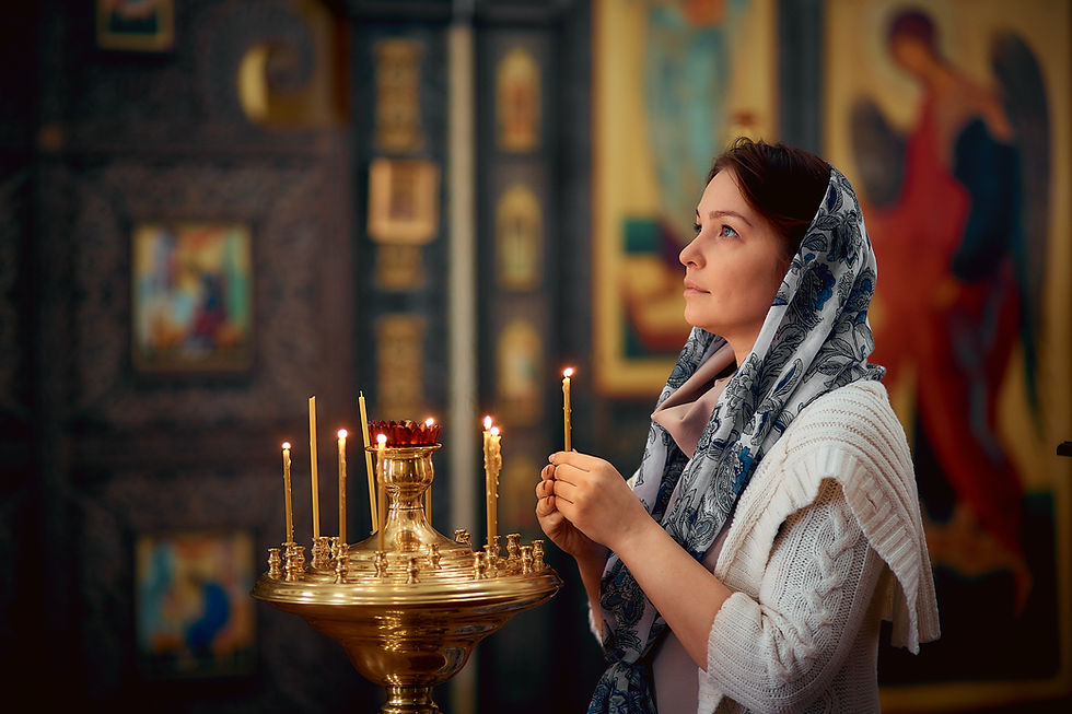 In the church
