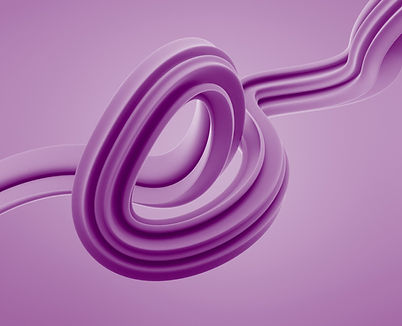 Purple Abstract Shape