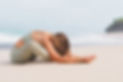 Posture de Yin Yoga - le papillon