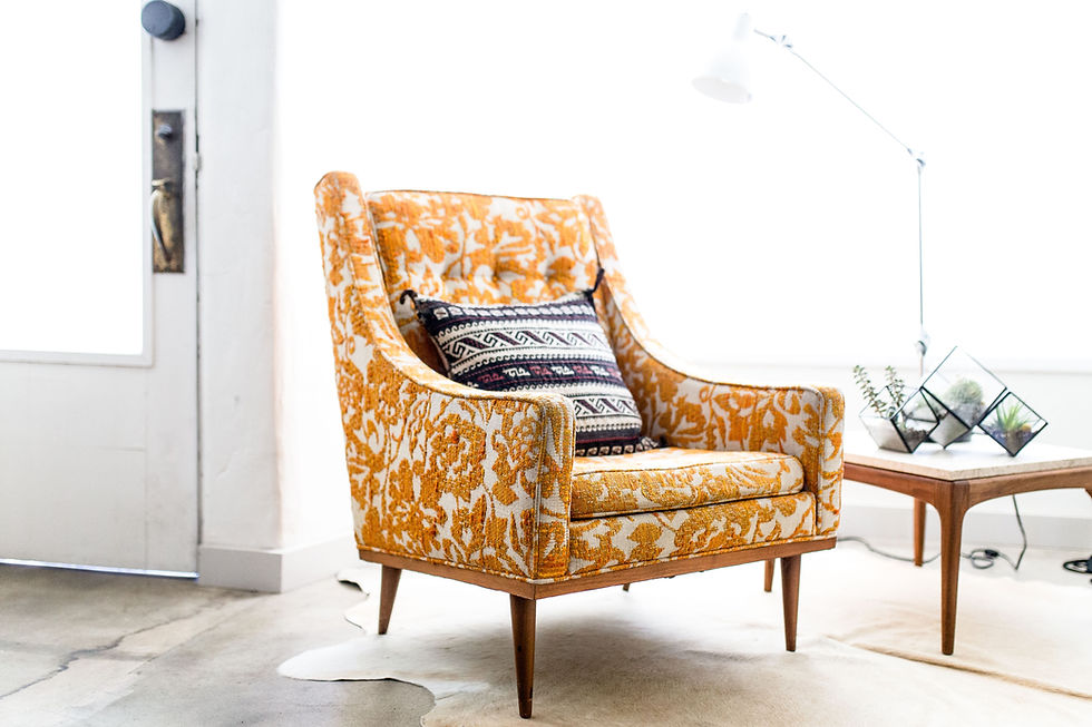 Vintage Armchair Setup