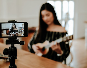 Filming a Music Video
