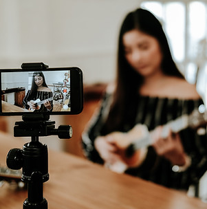 Filming a Music Video