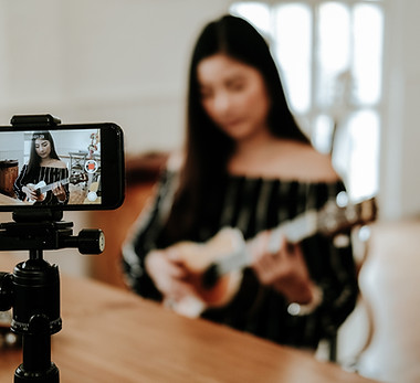 Filming a Music Video