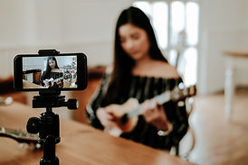 Filming a Music Video