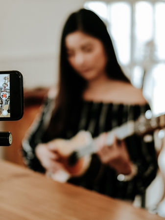 Filming a Music Video
