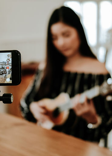 Filming a Music Video