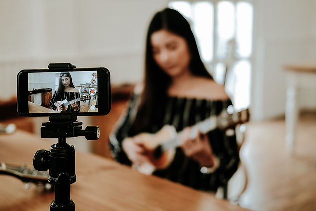 Filming a Music Video