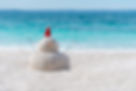 Sand Snowman