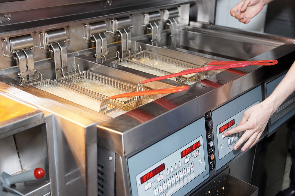 Commercial Fryer Operation