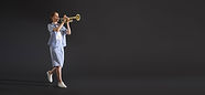 Playing Trumpet