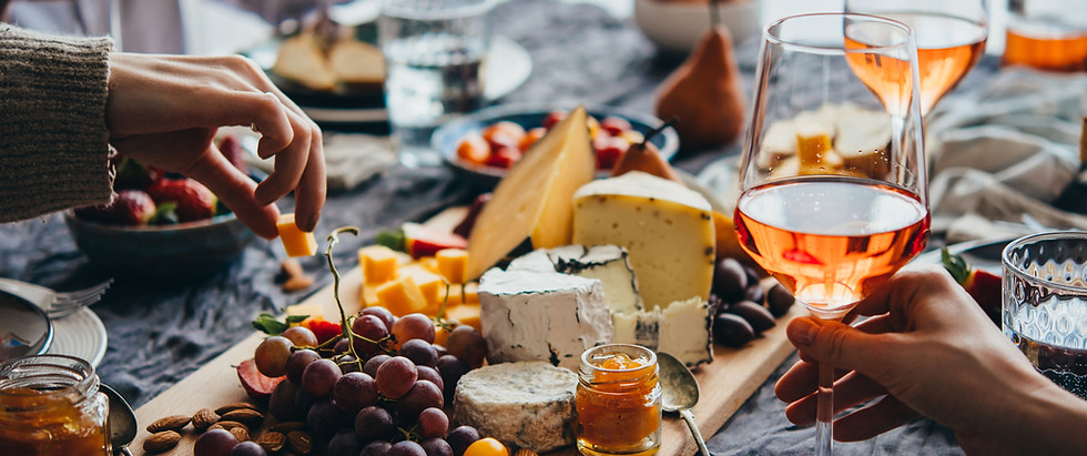 Wine and Cheese