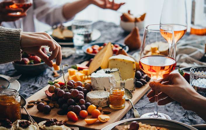 Wine and Cheese