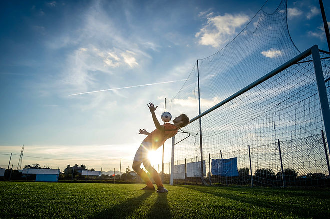Treino de futebol