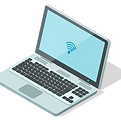 Isometric Laptop Illustration
