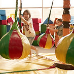 Kids Playing Indoors