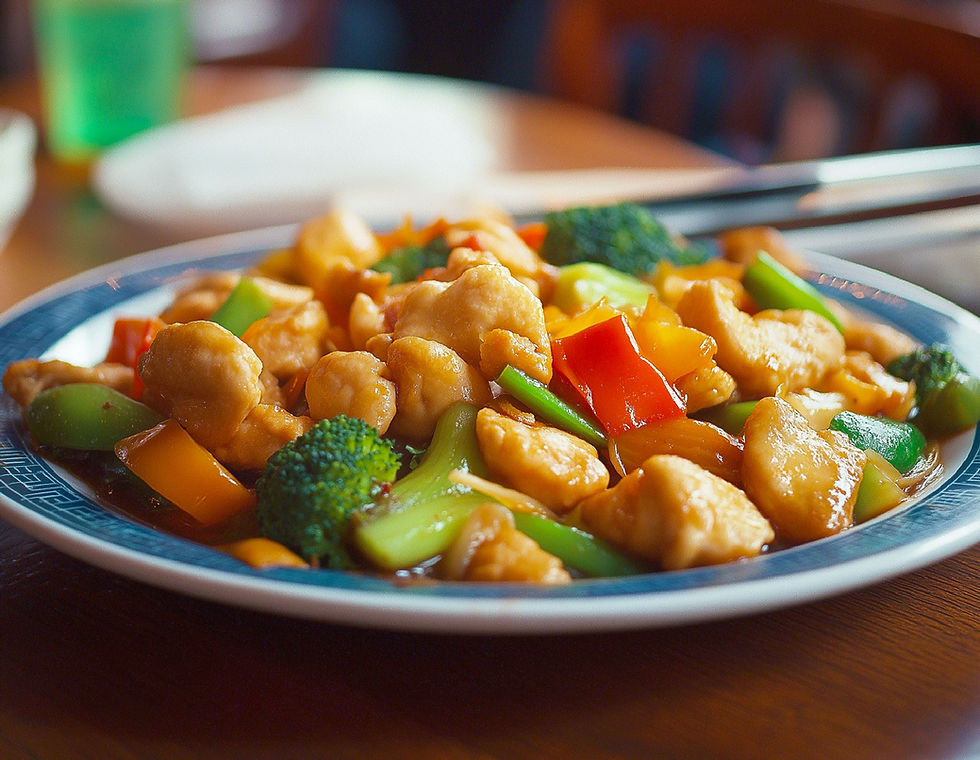 Stir-Fried Vegetables Dish