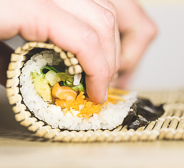 Sushi Roll Preparation
