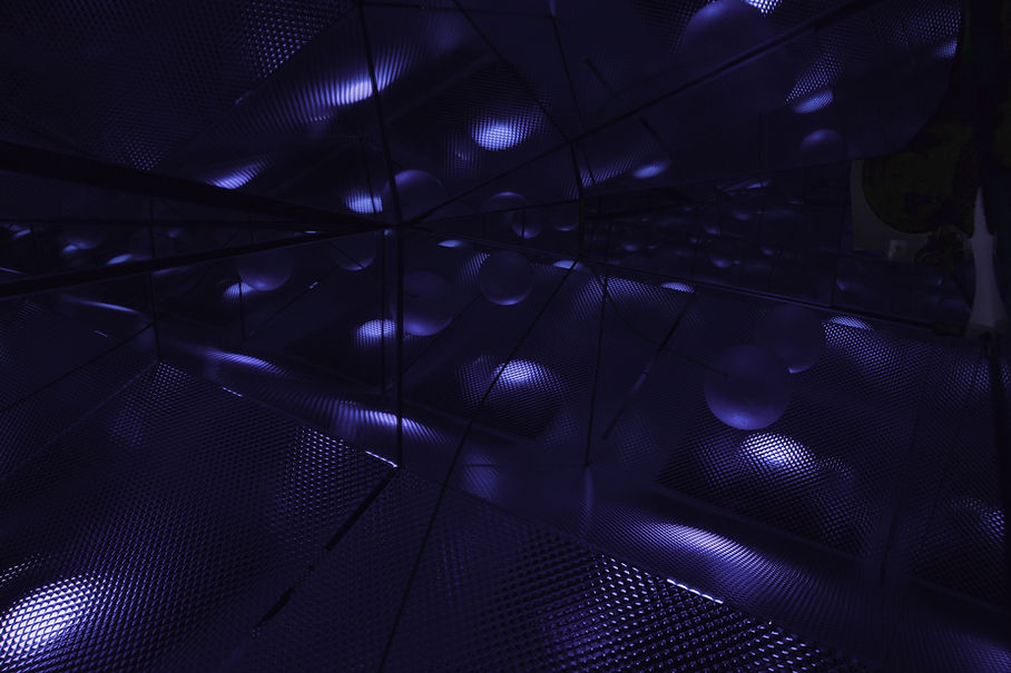 Abstract Purple Reflections